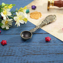 Sealing Wax Spoon Fire Paint Melting Firing Stamp Envelopes Card Metal Tool