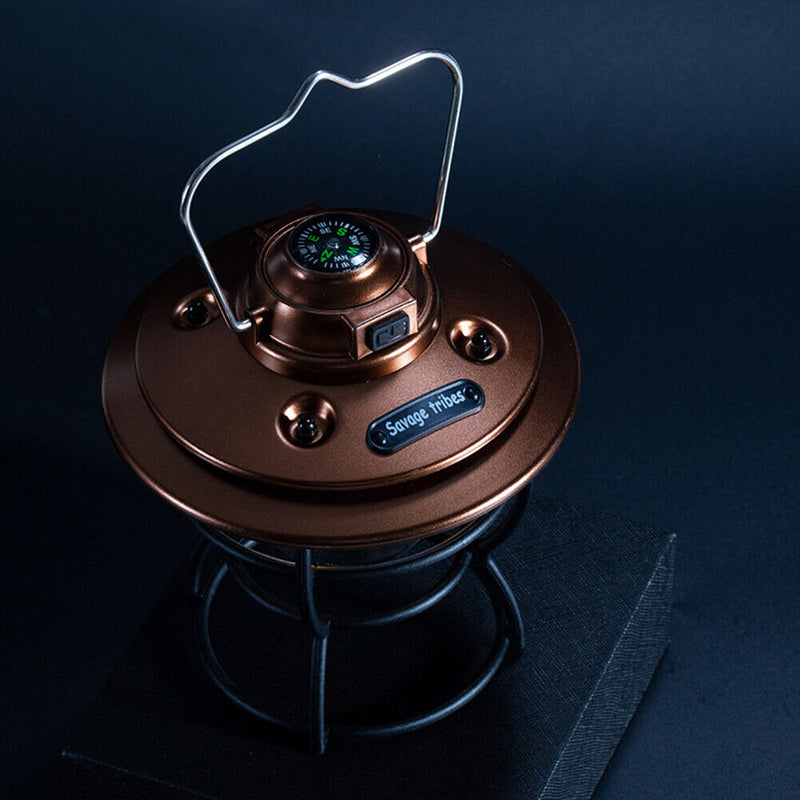 Portable Camping Lantern Aluminum Alloy Camping Lamp for Travel Hiking Emergency