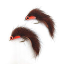 Fishing DIY Sharp Hook Fly Sea Bass Fishing Bait Squirrel Strip Fly Bait