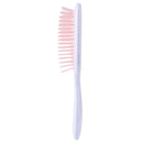 Wide Teeth Air Cushion Combs Scalp Massage Brush Hollow Grid Comb (Pink)