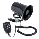Van Truck 12V 100W 6 Sounds Speaker Emergency Sound Amplifier for Motorcycles