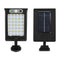 Outdoor Solar Wall Light Waterproof Motion Sensor COB Lamp Street Light (A)