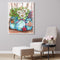 Glass Bottle Flower Oil Paint By Numbers Kit DIY Home Decoration Gift Wall