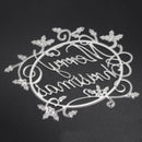 Christmas Words Cutting Die Stencil Scrapbooking Card Template DIY Craft Newly