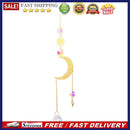 Suncatcher Crystal Star Moon Sun Chandelier Pendant Prism Hanging Lamp Orname