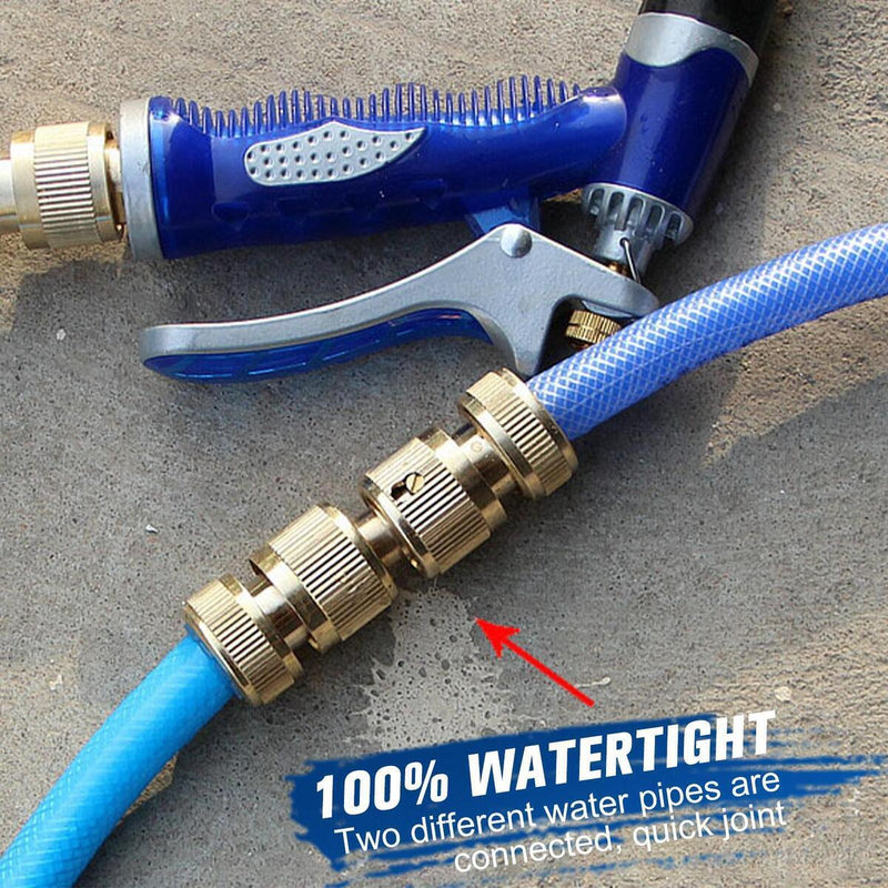Hose Joiner 2 way Tap Garden Connector Adaptor Coupler AdapterS TapS Pipe H5P0