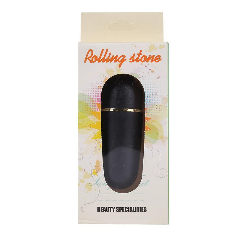 Face Oil Absorbing Roller Volcanic Stone Summer Blemish Remove Ball (Black)