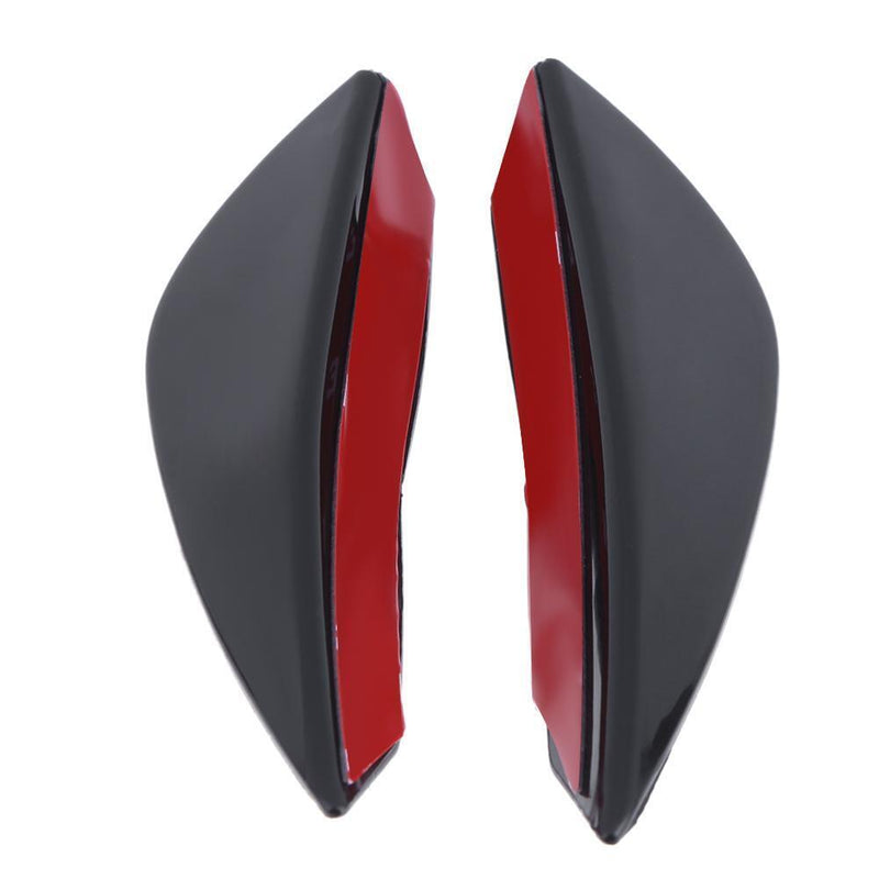 4PCS/Set Universal Car Styling Decoration Accessories Front Bumper Stickers Trimming