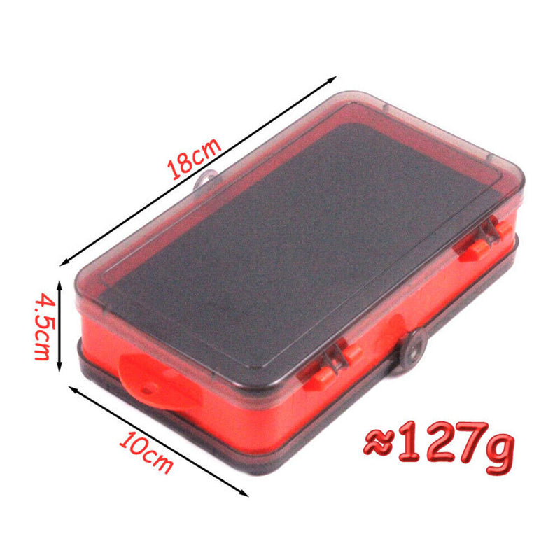 #A Tackle Boxes Crank Jig Head Hook Soft Bait Suit Box for Bass Trout Fishing Ge