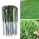 Spray Green Lawn Turf Fixing Nails Turf Pegs Lawn Nails U-shaped Ground Nails