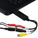 USB 2.0 Video Capture Card VCR VHS TV to DVD DVR Digital Converter Audio Adapter