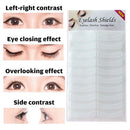 50pairs/pack Eyelash Extension Paper Patches Under Eye Pads Tips Stickers Newly