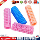 4x Salon Hair Curler Rollers DIY Hairdressing Styling Curling Grip Clips