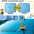 Windshield Repair Kit Quick Fix DIY Car Wind Glass Rock Bullseye Crack Chip R8P9