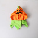 Cartoon Dress Up Halloween Pumpkin Hat Pet Transformation Costume Demon Pumpkin