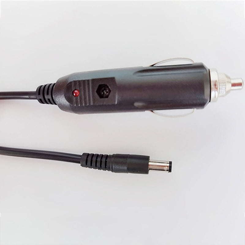 Car Cigarette Lighter To DC 5.5x2.1MM Extension Cable Connector Line Cable
