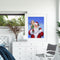 DIY Paint By Numbers Set Oil Hand Painted Santa Claus Kids Drawing Home Craft