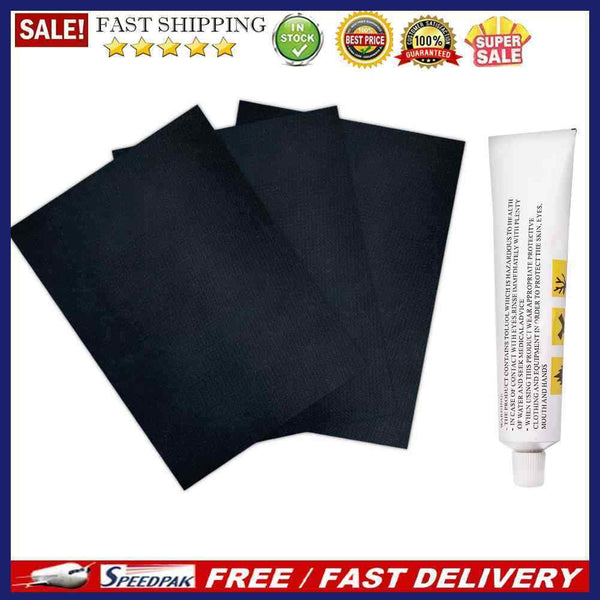 4x Paddle Board Surfboard PVC Patches Waterproof Kayak Canoe Repair Patch w/G