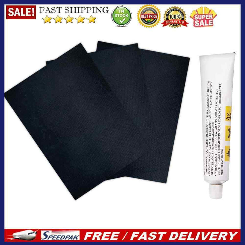 4x Paddle Board Surfboard PVC Patches Waterproof Kayak Canoe Repair Patch w/G