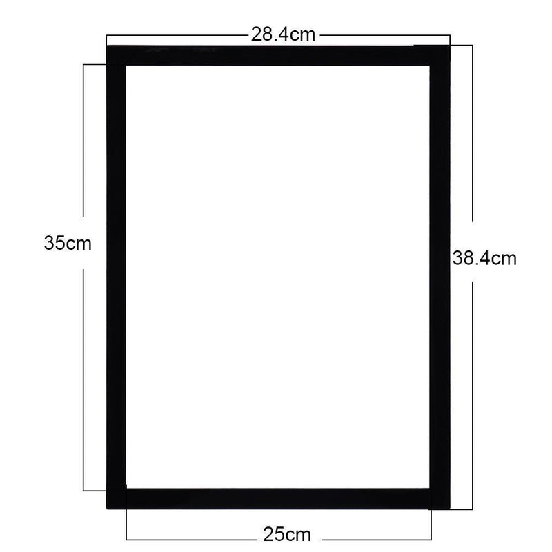 Diamond Painting Magnetic Frame for Art Photo Self-Adhesive (Black Glossy)