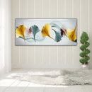 Color Ginkgo Biloba Oil Paint By Numbers DIY Frameless Drawing Kit for Adults