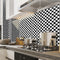Retro Floor Tiles Wall Stickers Self-adhesive Decals for Kitchen (MSC059) Newly