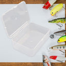 Plastic Fishing Bait Lure Hook Storage Box Container Components Holder Case