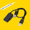 #A Portable Adapter Convenience Converter ABS Mobile Hard Drive for Office Suppl