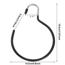 Holders for Ties Non-Snag Belt Rack Belt Hanger Scarf Ring Hangers Metal