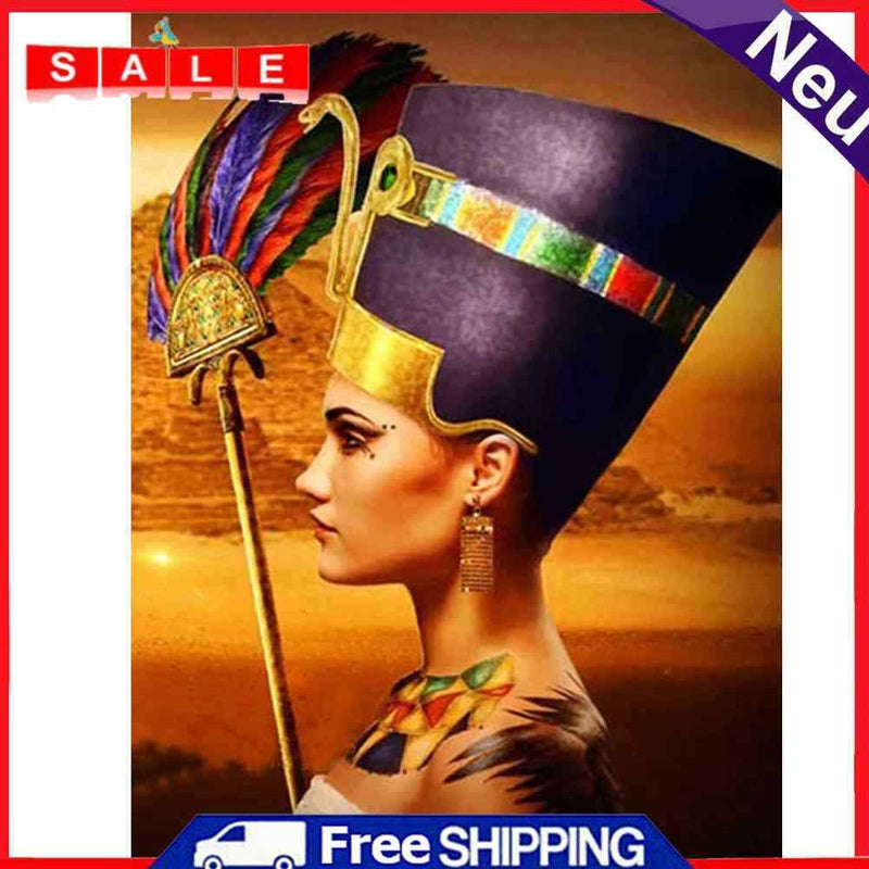 5D Queen of Egypt Kit Full Square Drill Rhinestone DIY Diamond Painting Ornament