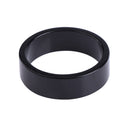 5pcs Aluminum Alloy Bicycle Headset Pad Front Riser Pad Fork Gasket(Black) Newly