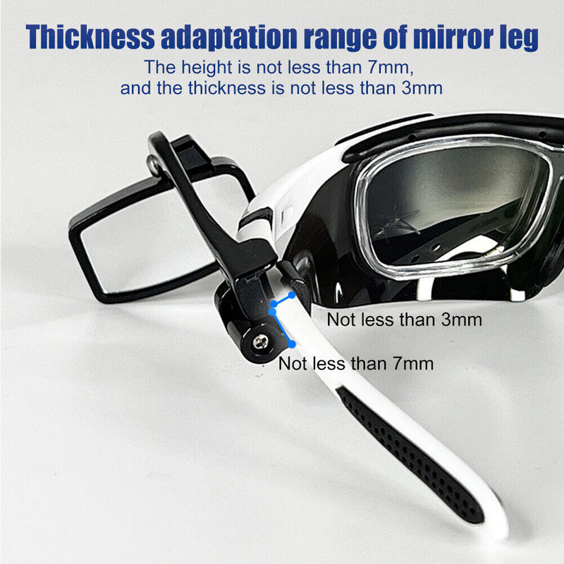 Cycling Glasses Bike Back Sight Mirror Angle Adjustable Riding Equipment