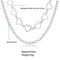 Women Men Party Jewelry Hollow Heart Necklace Long Chain Collar Punk Choker