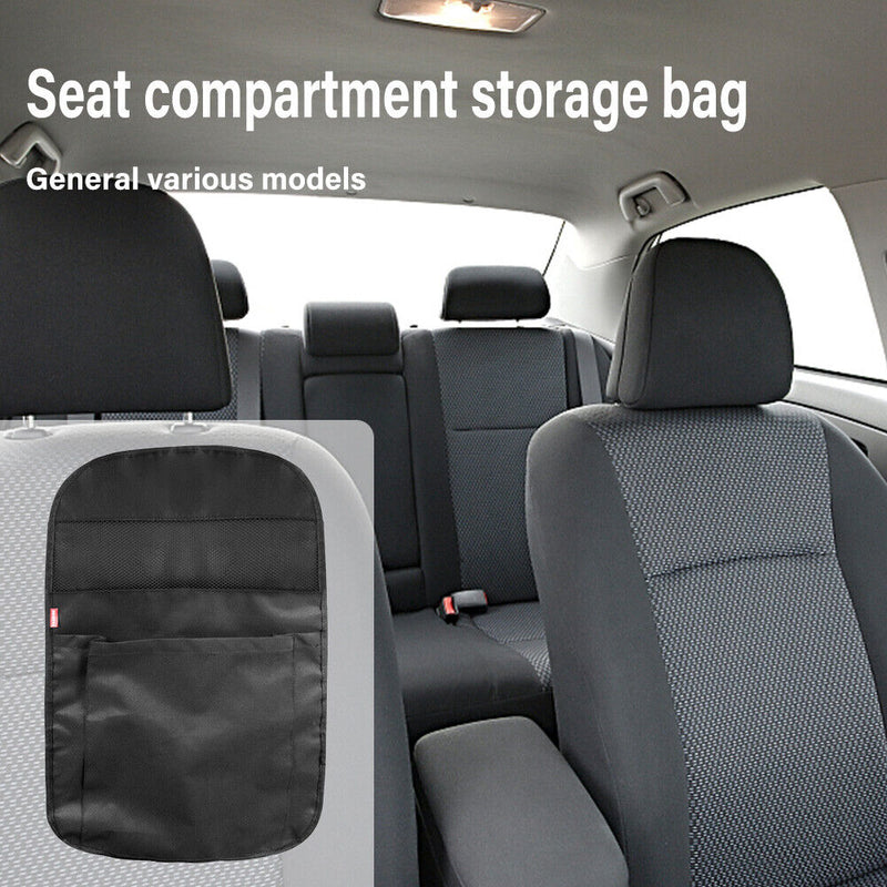 Oxford Cloth Car Storage Bags Between Seats Auto Divider Organizer Net Pockets
