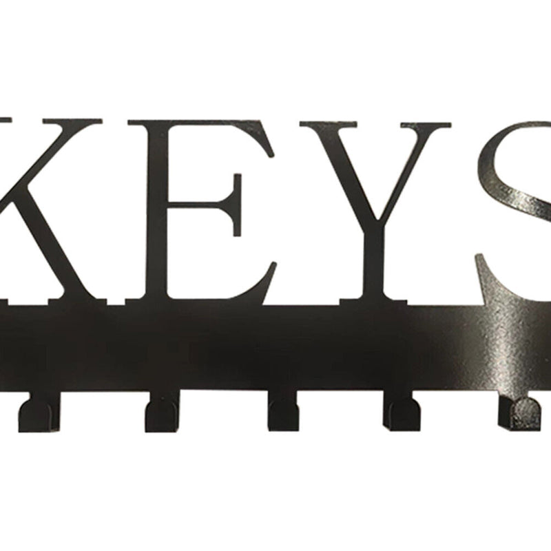 Metal Key Rack with Hooks Kitchen Organizer Bathroom Rangement Hooks Hangers