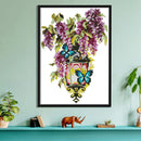 Fascination Light 14CT Stamped Cotton DIY Cross Stitch Embroidery (H794)