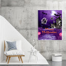 Halloween House Ghost Oil Paint By Numbers Kit Wall Decor 40x50cm (B1596 )