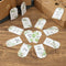 With Ropes Hanging Tags Gift Labels Thank You For Coming Green Leaves