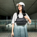 Unisex Streetwear Vest Chest Bag Oxford Cloth Waistcoat Hip Hop Shoulder Pouc