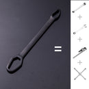 8-22mm Universal Torx Wrench Self-tightening Double-head Spanner (Black S) Newly