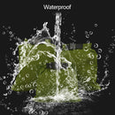 3pcs Coated Silicone Fabric Pressure Waterproof Dry Bag Pouch(Army Green) Newly