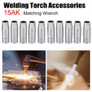 Set MIG MAG Welder Welding Torch for 15AK Torch Nozzle MB15AK Assembly