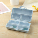 Multi-grids Nail Art Tool Empty Storage Box Nail Polish Head File Plastic Case