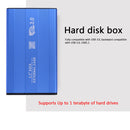2.5 inch USB 3.0 SATA Mobile Hard Disk Case External SSD HDD Enclosure Box