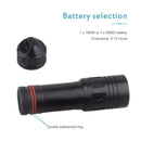 Dive Torch Snorkeling Accessories Diving Flashlight Underwater Signal Light