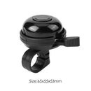 Metal Bicycle Bell MTB Road Bike Handlebar Ring Horn Sound Alarm (Black) Newly