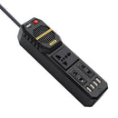 4 USB DC 12V to AC 220V Power Adapter 200W Car Inverter DC-AC Converter