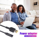 Type-C Female to Square DC Male Plug PD Charging Cable for Lenovo Thinkpad