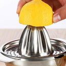 Stainless Steel Manual Orange Juicer Lemon Fruit Juice Squeeze Filter Bowl