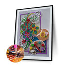 Diamond Painting Kit 5D Special Shaped DIY Color Flowers Art Rhinestone Pictu